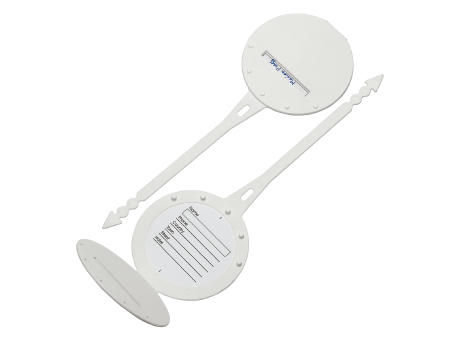 Kofferanhänger, rund