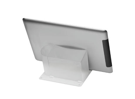 Smartphone-/Tabletständer mit Zettelbox und Köcher