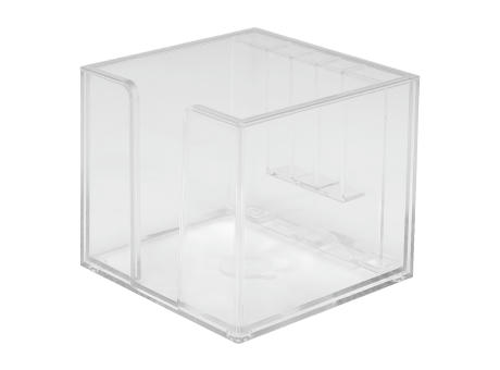 Zettelbox mit Köcher "Sigma", doppelwandig