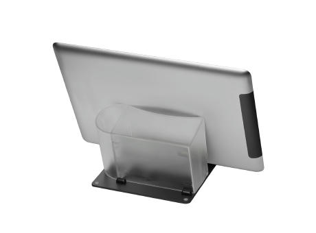 Smartphone-/Tabletständer mit Zettelbox und Köcher