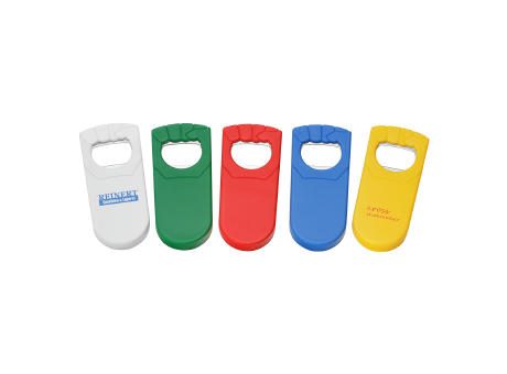 Flaschenöffner mit Verschluss "Faust"