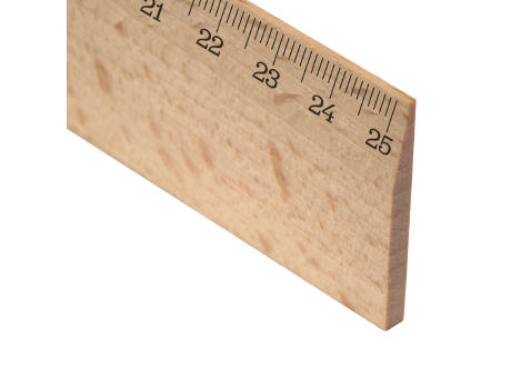 Lineal Holz 25 cm