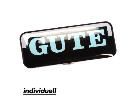 Pin (Metall-Anstecker aus Aluminium), ø 32 mm