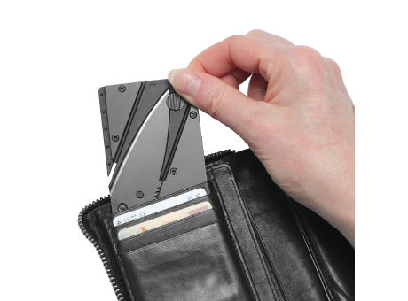 Messer klappbar in Kreditkartengröße