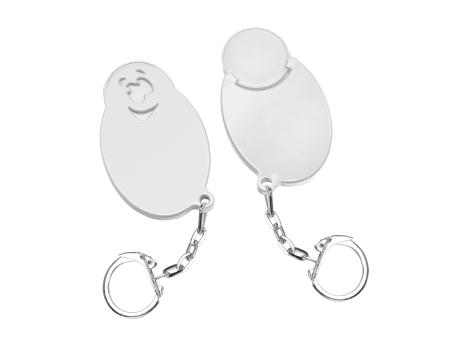 Chiphalter mit 1€-Chip "Gesicht"