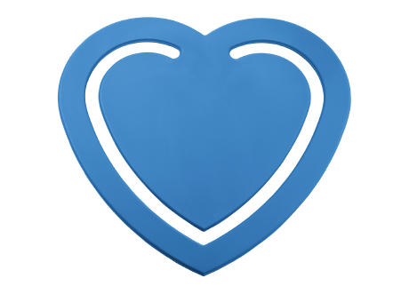 Zettelklammer Recycling "Herz"