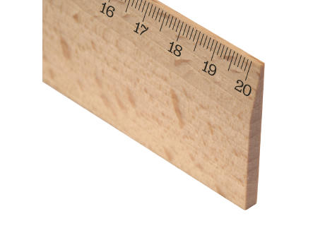 Lineal Holz 20 cm