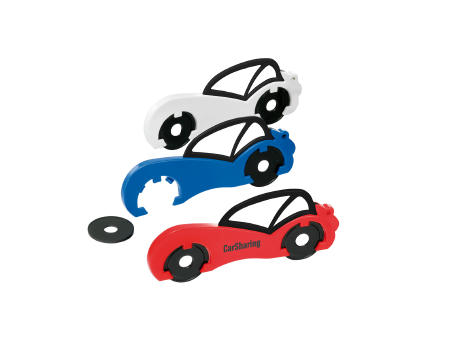 Chiphalter mit zwei 1€-Chips "Auto"