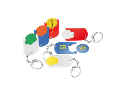 Chiphalter mit 1€-Chip "Gamma"