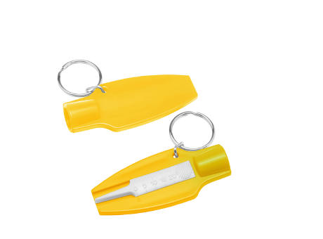 Reifenprofiltiefenmesser mit Ventilkappendreher