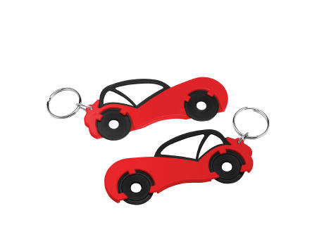 Chiphalter mit zwei 1€-Chips "Auto"