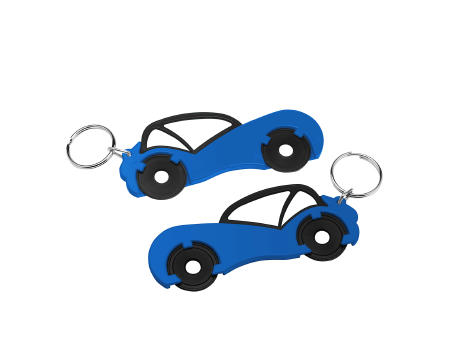 Chiphalter mit zwei 1€-Chips "Auto"