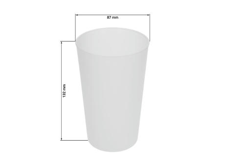 Trinkbecher "Mehrweg" 0,4 l