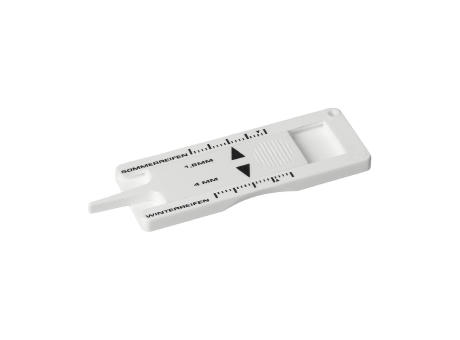Schlüsselanhänger "Reifenprofilmesser"