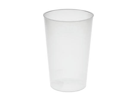 Trinkbecher "Vital", 500 ml mit Deckel und Strohhalm