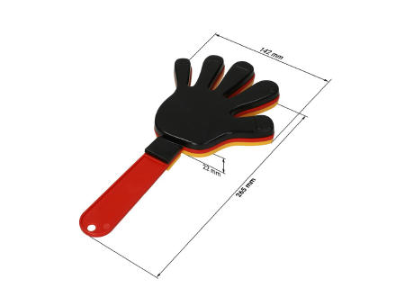Klapper "Hand", Deutschland