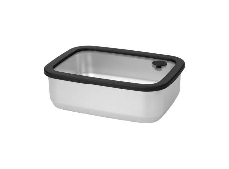 Edelstahl-Lunchbox mit Glasdeckel "RILO", 1100 ml