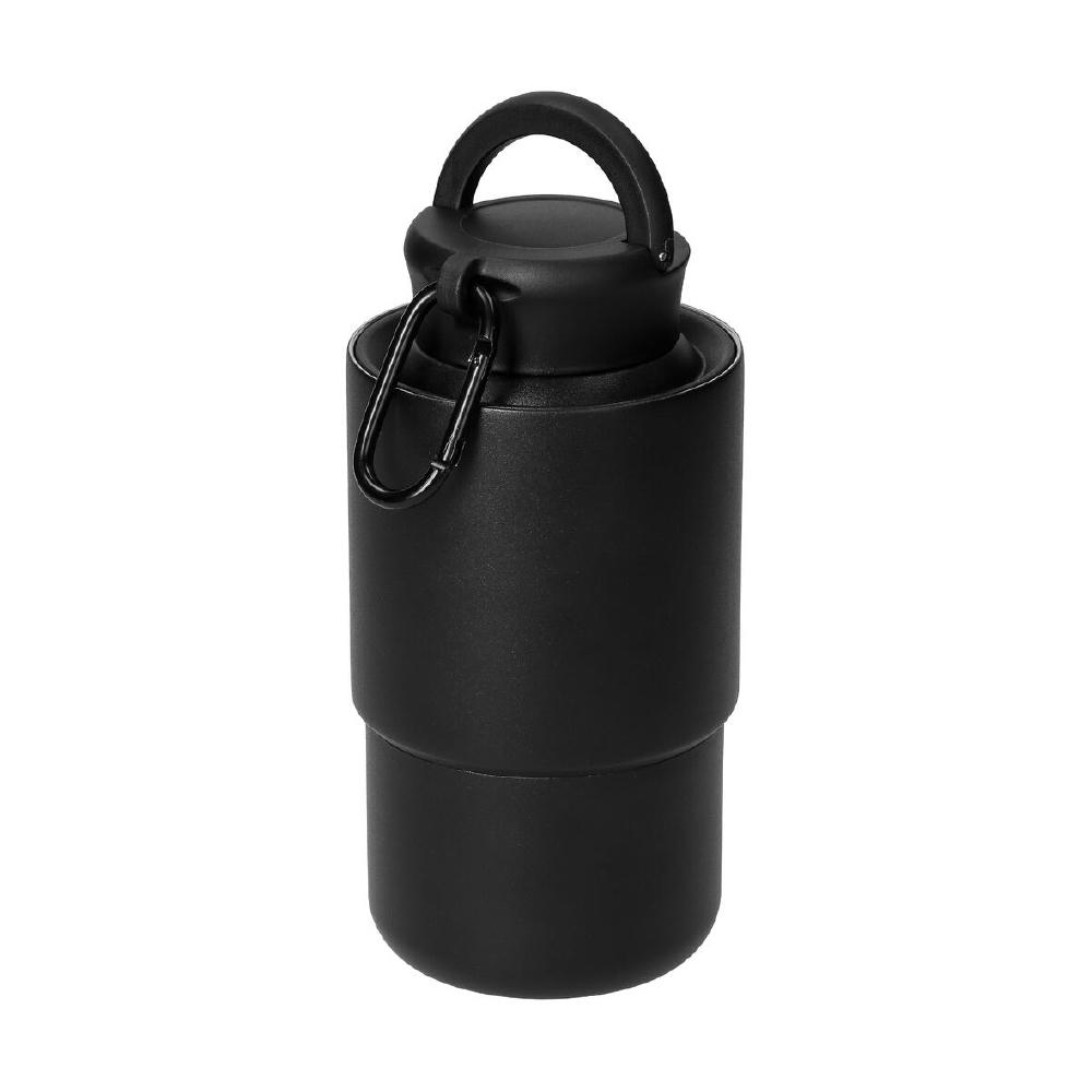 Edelstahlbecher mit Karabiner "Trail"