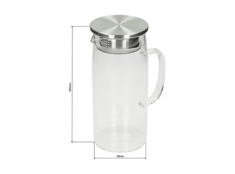 Glaskaraffe "Vivara" 1l