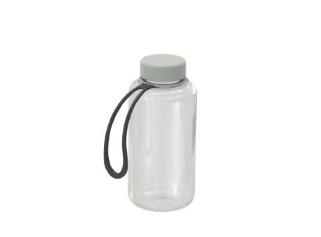 Trinkflasche "Refresh" klar-transparent inkl. Strap 0,7 l