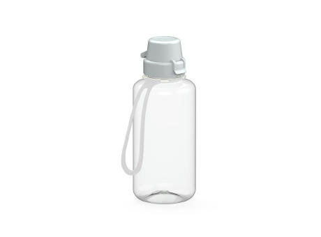 Trinkflasche "School" klar-transparent inkl. Strap 0,7 l