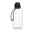 Trinkflasche "School" klar-transparent inkl. Strap 1,0 l