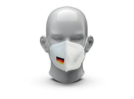 Atemschutzmaske "CareAir" FFP2 NR, Vers.: D, einzeln