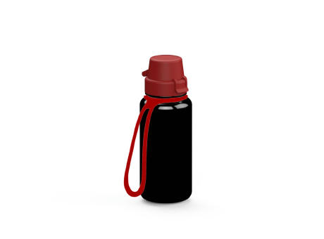 Trinkflasche "School", 400 ml, inkl. Strap