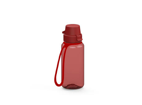 Trinkflasche "School", 400 ml, inkl. Strap