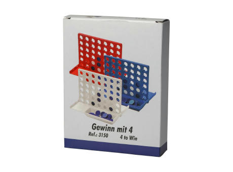 Denkspiel "Gewinn mit 4"