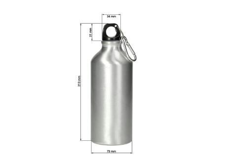 Aluminiumflasche "Sporty" 0,6 l