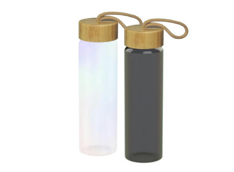 Glasflasche "Bamboo", 0,65 l, colour