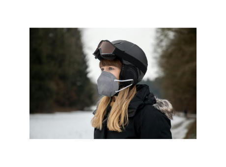 Atemschutzmaske "Colour" 10er Set + Maskenhalter "Helm" 2er