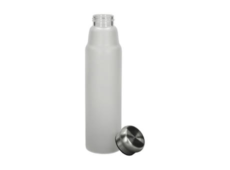 Glasflasche "Life" 700 ml, Frosted