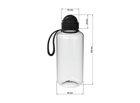 Trinkflasche "Junior", 1,0 l, inkl. Strap