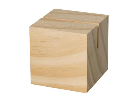 Holzmenükartenhalter "Cube"