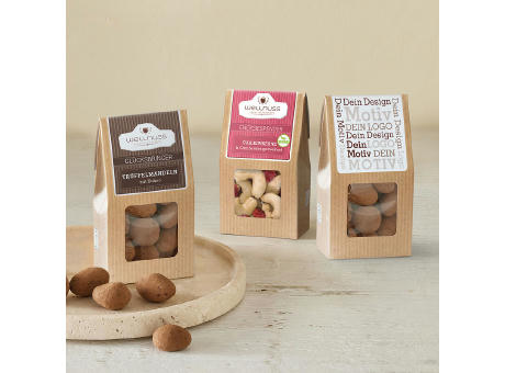 Premium Snacks in der Mini-Faltschachtel