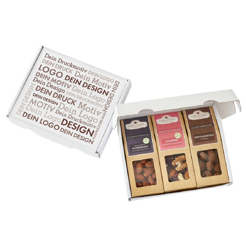 Geschenkkarton mit 3 Premium Snacks - Oster-Edition