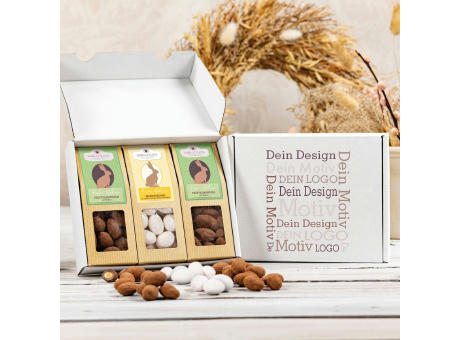 Geschenkkarton mit 3 Premium Snacks - Oster-Edition