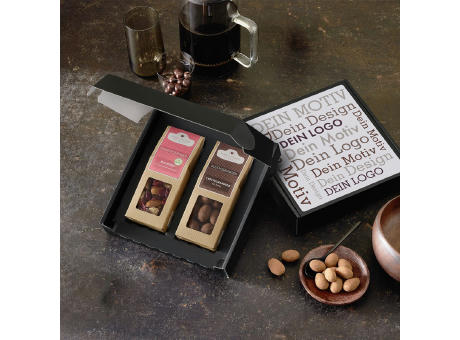 Geschenkkarton mit 2 Premium Snacks
