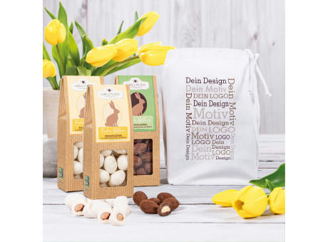 3 Premium Snacks im Baumwollsäckchen - Oster-Edition