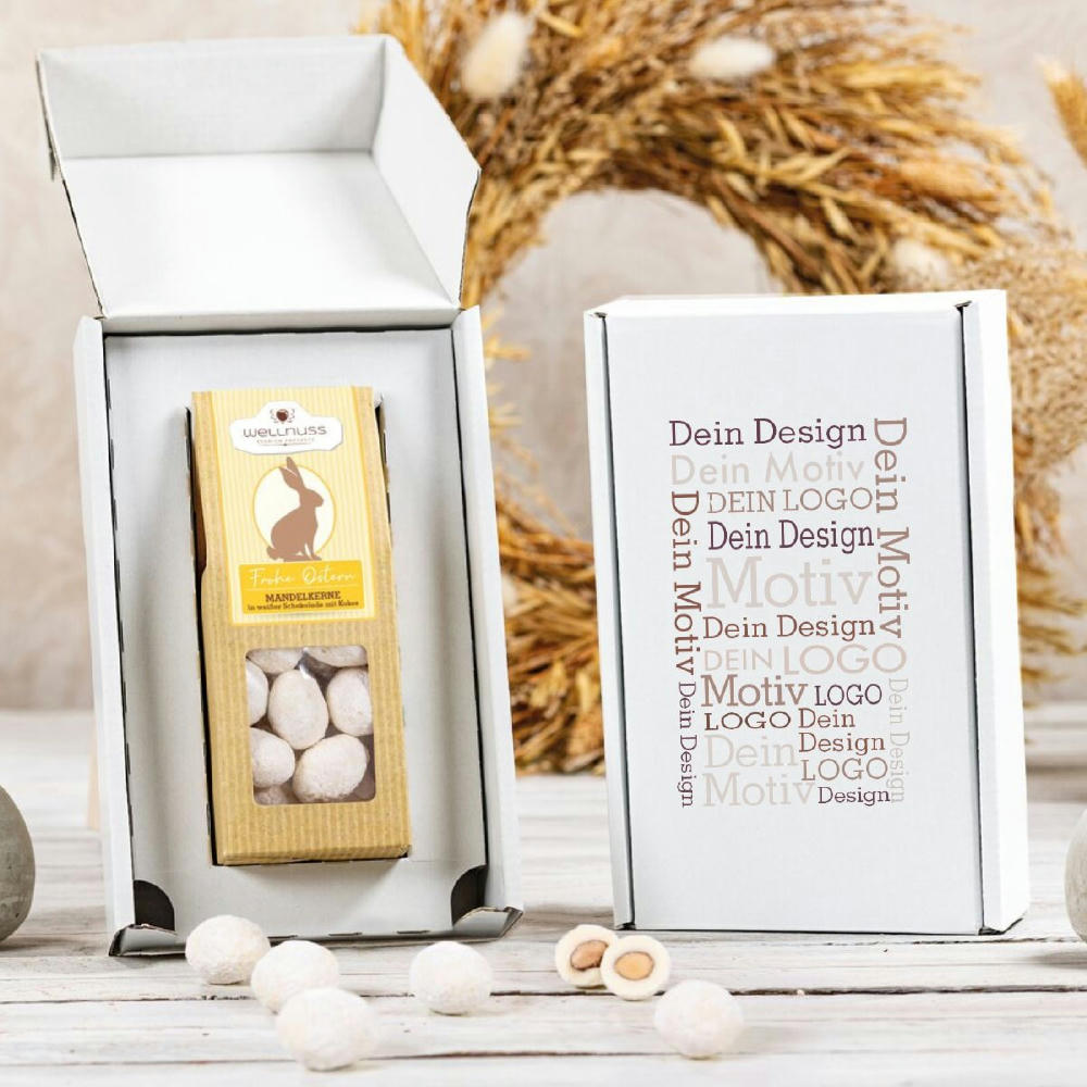 Geschenkkarton mit 1 Premium Snack - Oster-Edition