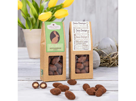 Oster-Edition - Faltschachtel - Trüffelmandeln mit Kakao