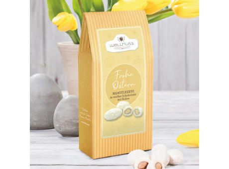 Maxi Faltschachtel - Oster Edition - Kokosmandeln in weißer Schokolade