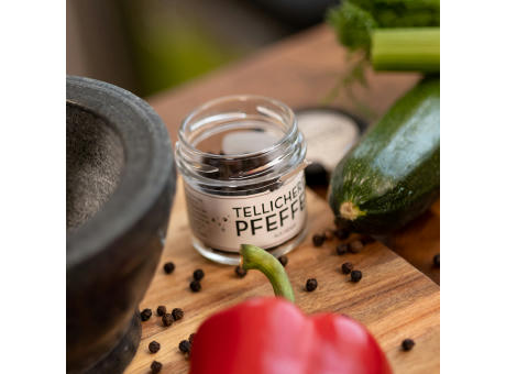 26 g Tellicherry Pfeffer ganz im Glas