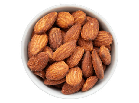 Faltschachtel -  Schornsteinfeger - Ofengeröstete Salzmandeln mit leichter Rauchnote