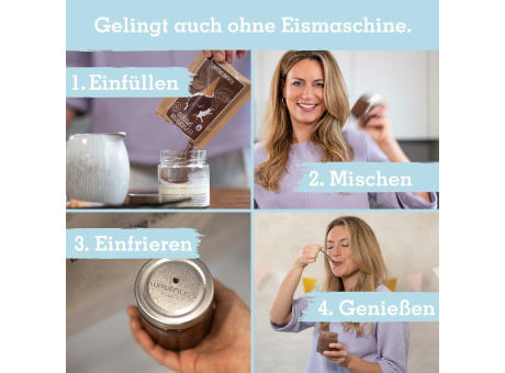 Eispulver Vanille Royal in der Dose