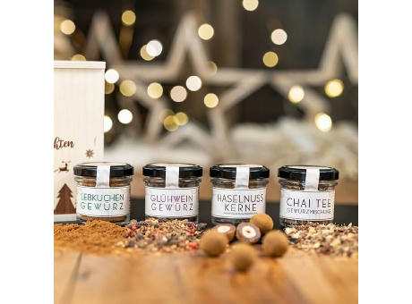 Adventskalender mit 4 Weihnachts-Spezialitäten