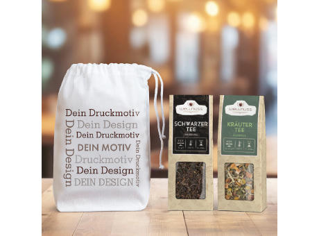 2 Tee Spezialitäten im Baumwollsäckchen