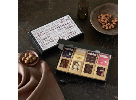 Geschenkkarton mit 4 Premium Snacks